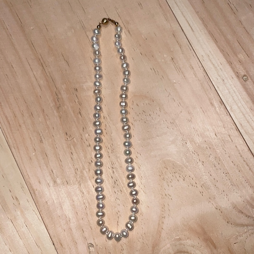Freshwater pearl necklace